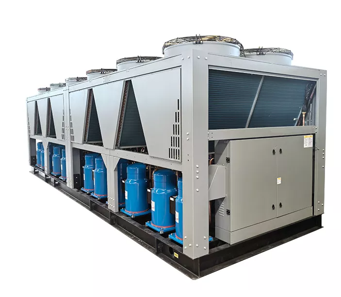 Industrial precision cooling system designed for data centers, laboratories, and manufacturing facilities requiring strict temperature control
