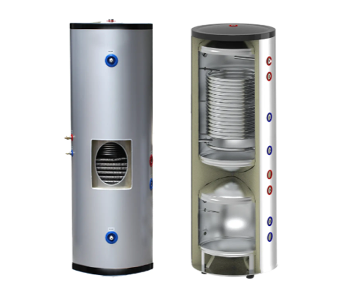 Stainless steel heat pump thermal storage tank for efficient hot water solutions in residential and commercial applications