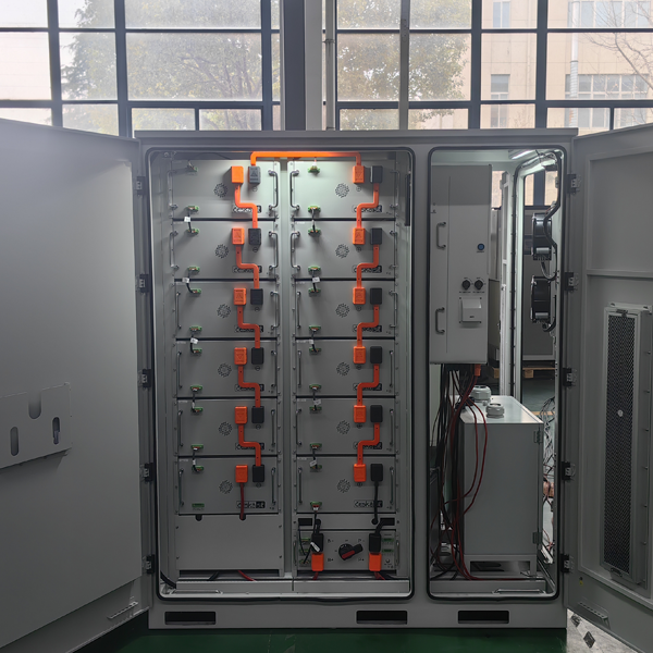 Commercial energy storage cabinet with modular battery system for scalable 50 kW to 500 kW applications